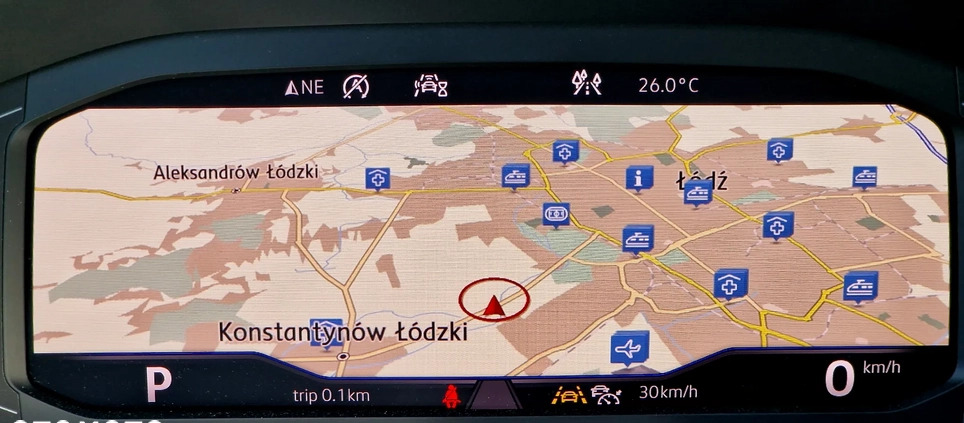 Volkswagen Tiguan cena 143000 przebieg: 48000, rok produkcji 2019 z Łódź małe 277